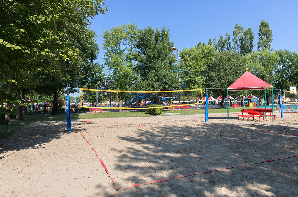 foto del campo da beach volley
