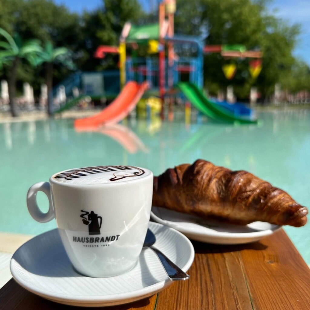 refreshment points at the Aquaestate Noale water park