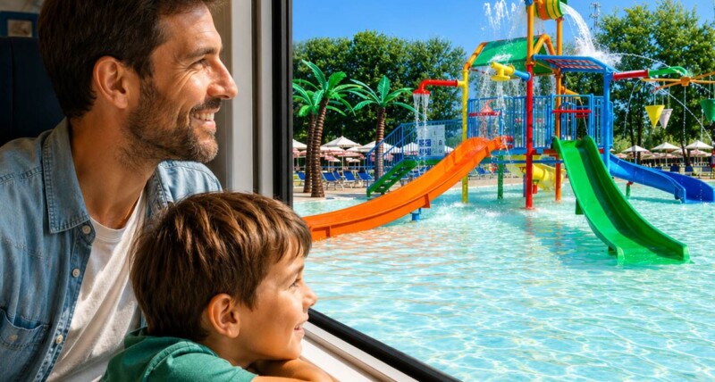 Parco acquatico vicino Venezia in treno | Aquaestate Noale